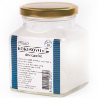 Kokosovo ulje - nerafinisano, devičansko (organski proizvod) 200 gr